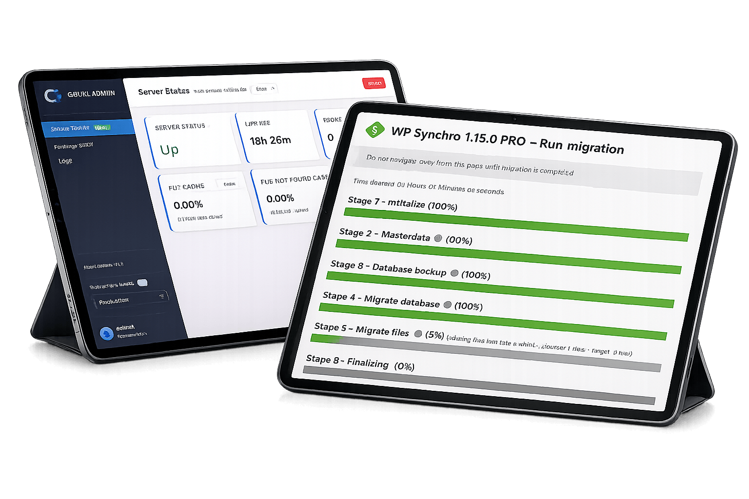DAEV Software products - Gruxi & WP Synchro
